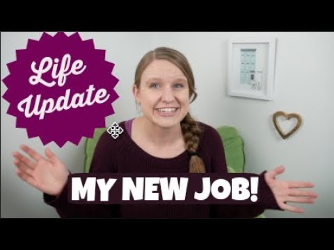 I GOT A NEW JOB!!