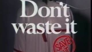 Save Energy Classic Advert 1970s