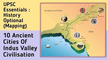 UPSC Essentials|History Optional Mapping|10 Ancient Cities.#