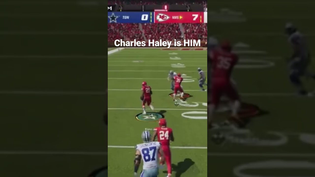 Don’t mind that Stevie, I thought I could throw it over him 😂 Charles Haley is HIM 