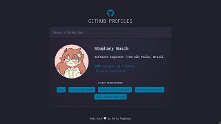 Day 28: Github Profiles - #50projects50days
