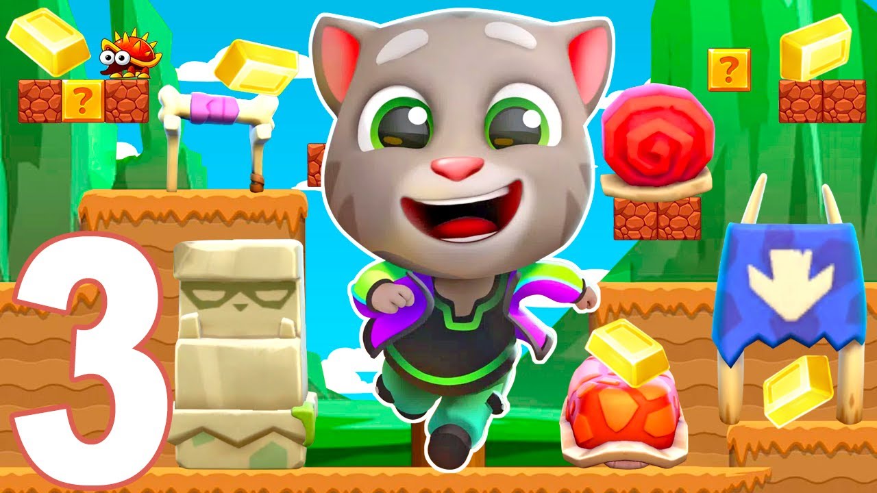 Talking Tom Gold Run Tom por el Oro 2 Nuevos Personaje Talking Ben y