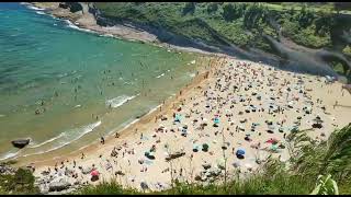 La playa de mataleñas. Santander