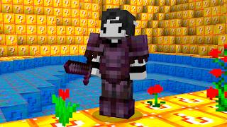 MINECRAFT MAS O MUNDO É FEITO DE LUCKY BLOCKS