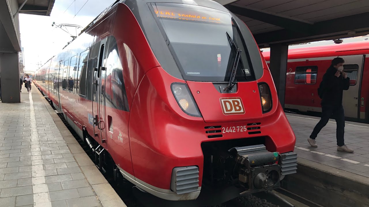 Talent 2 Br 442 von Tutzing nach München Hbf über Starnberg Vmax.140 km/h