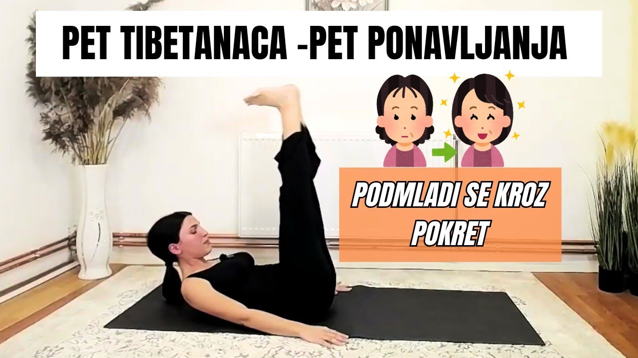 Pet Tibetanaca Za Podmladjivanje I Fenomenalno Zdravlje (Pet Ponavljanja)