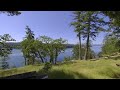 View from cliff of BC Ferries in Active Pass  VR180