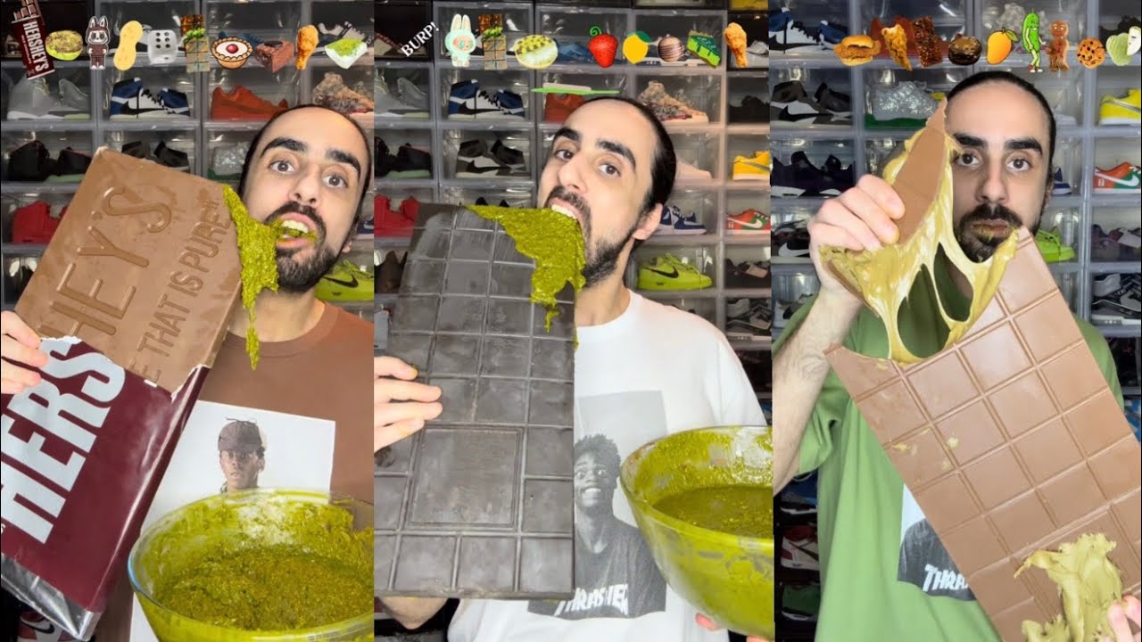 Food ASMR World's BIGGEST DUBAI CHOCOLATE Compilation 😍