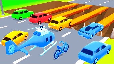 shape shifting game levels walkthrough gameplay android-ios shift vehicle racing new cars unlock