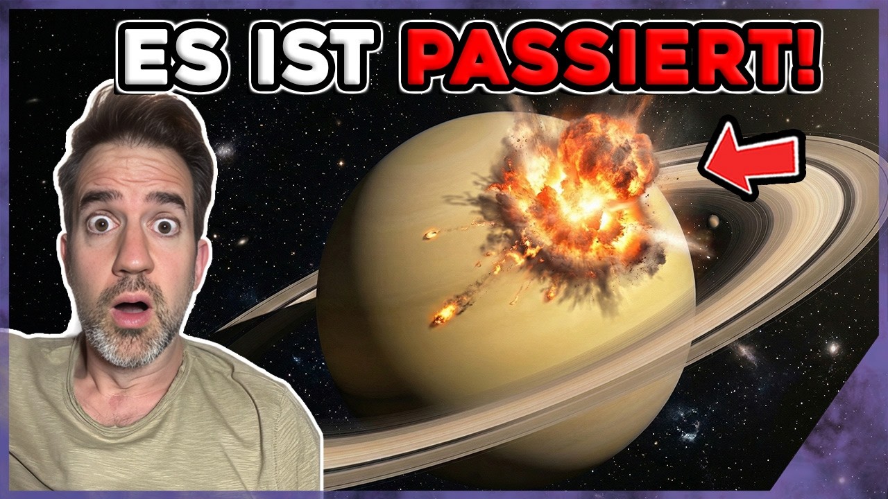SATURN WURDE GETROFFEN! Und wir haben es LIVE gesehen!