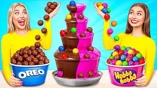 Chocolate Fountain Fondue Challenge | Funny Food Challenges by Mega DO by Mega DO 36,027 views 1 month ago 20 minutes