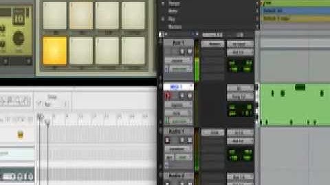 Pro Tools, REASON 5 pt. 1 set up Beginners, KONG Drum Machine, MIDI, ReWire