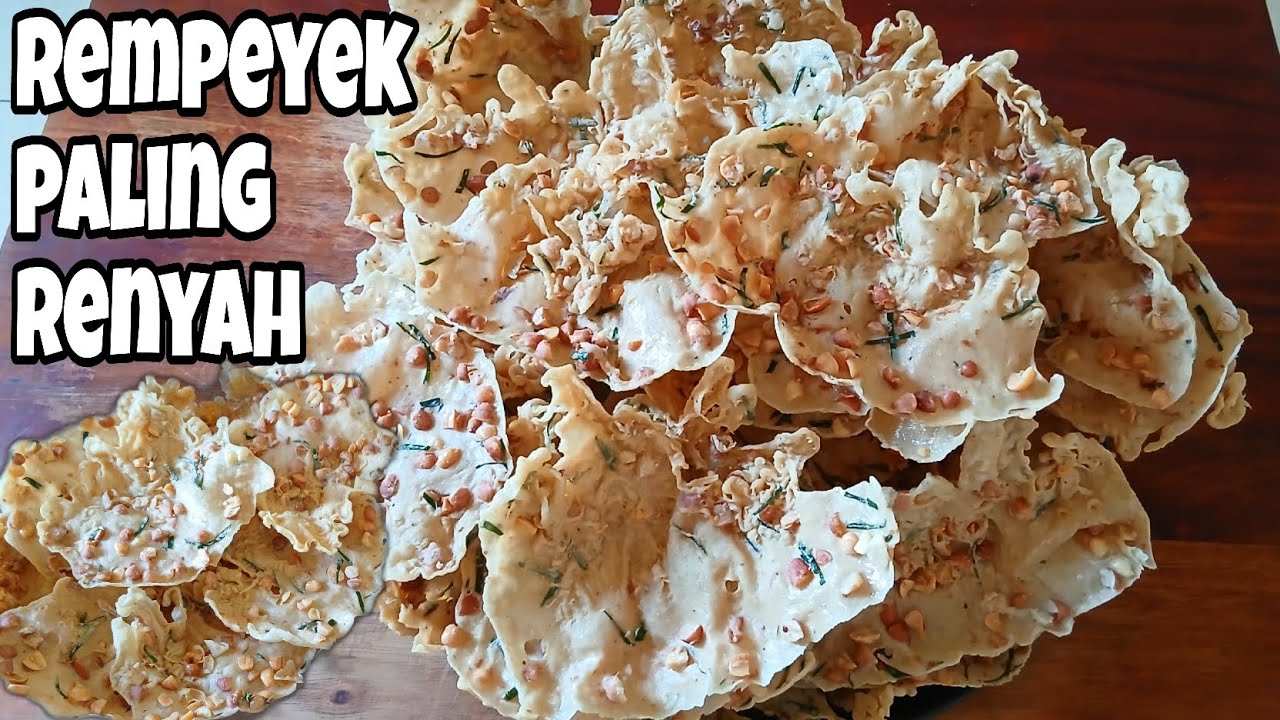 PASTI RENYAH PAKAI MAIZENA, COBAIN, PASTI BERHASIL, PEYEK KACANG TANAH TERENYAH