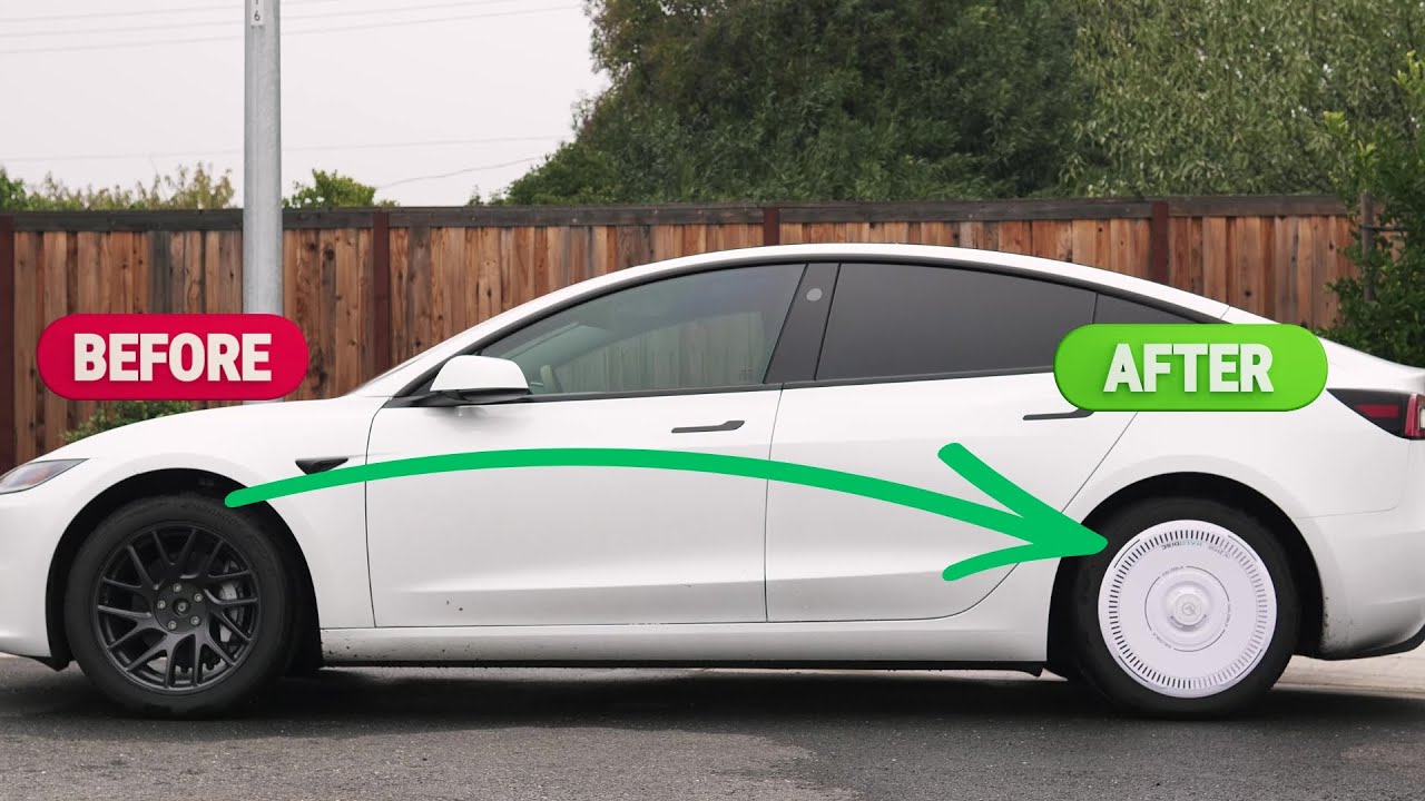 The Best Looking Tesla Wheel Covers? | Haloblk Halodisc 2 Installation Guide