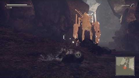 NieR:Automata  Why did I fight a giant robot 24 levels above me?