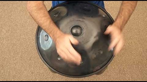 HAPI Handpan #D35 El Capitan Scale derived from D Minor