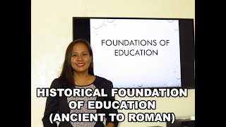 EDUC 803  |  FOUNDATIONS OF EDUCATION