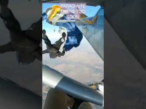 PARACHUTE OPENS TOO