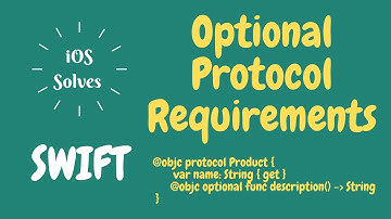 Swift - Optional Protocol Requirements