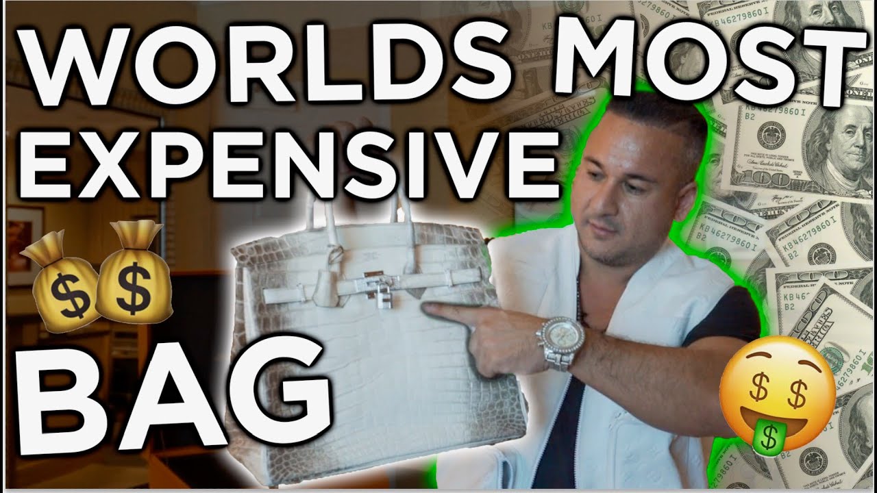 WATCH: The world's most expensive handbag and who owns it