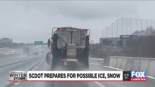 SCDOT ON WINTER STORM