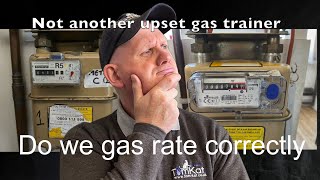 Do we gas rate on max/min or heating and hot water ? Reacting to another gas trainers comments again