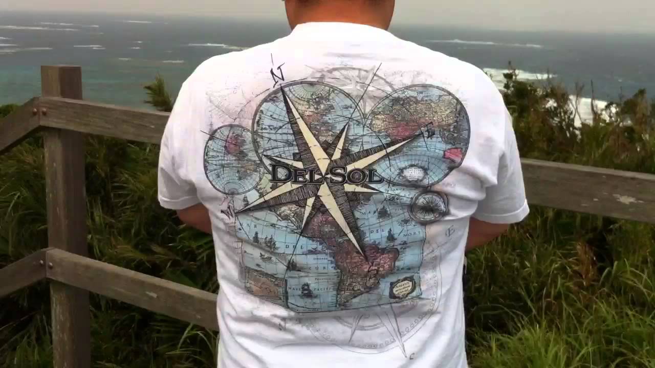 Delsol Color Magic 紫外線で色が変わるtシャツ Youtube