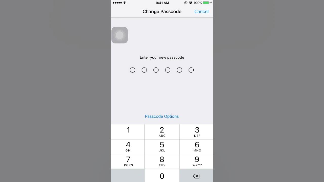 How to Change / Customize Your iPhone Passcode / Password to Letters