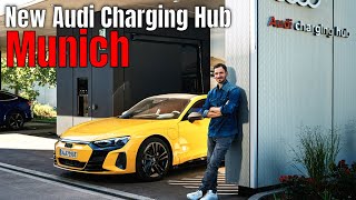 New Audi charging hub opens in Munich