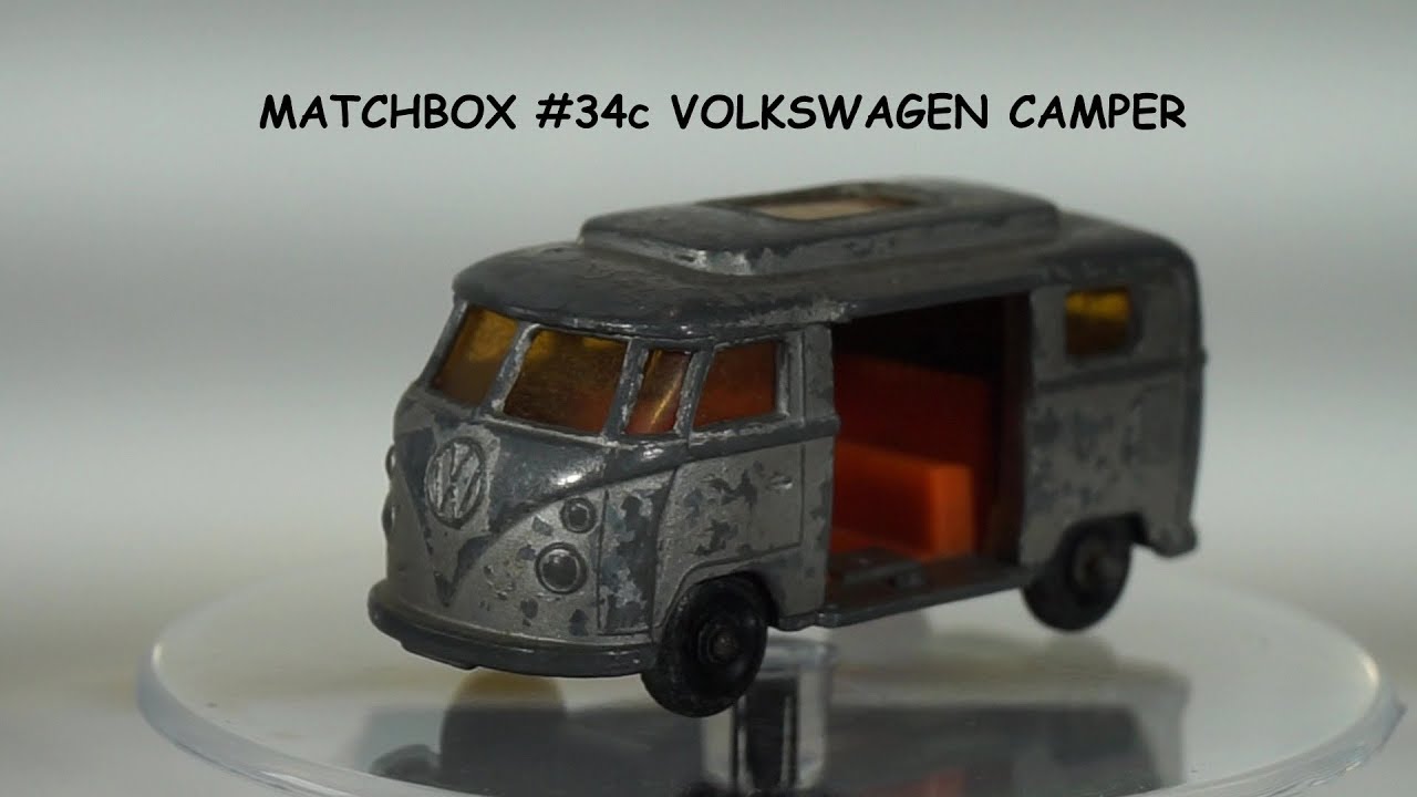 MATCHBOX 34c VOLKSWAGEN CAMPER custom paint