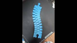 3D printed Flexible rail for Brio / Ikea train #pla #ender3v3se #3dprinting #3dprint #ikea