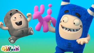Baby Oddbods Balloon Animal FUN! |  BRAND NEW Oddbods Episode | Funny Cartoons for Kids