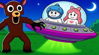 [로블록스] 99일 생존도 힘든데... 외계인이 지구에 쳐들어왔어요!! "99일 숲에서 살아남기 3화" (99 Nights In The Forest) - 민또 경또 - screenshot 1