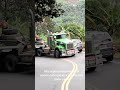#camioneroscolombia #tractomulas camioneros muleros carretera montaña curvas de colombia # # # #