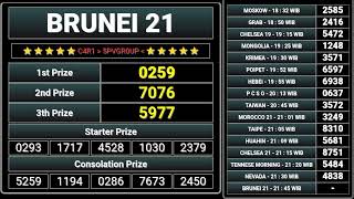 LIVE DRAW CHELSEA 21 HARI INI | LIVE DRAW NEVADA 14 JULI 2025 | LIVE DRAW BRUNEI 21 HARI INI