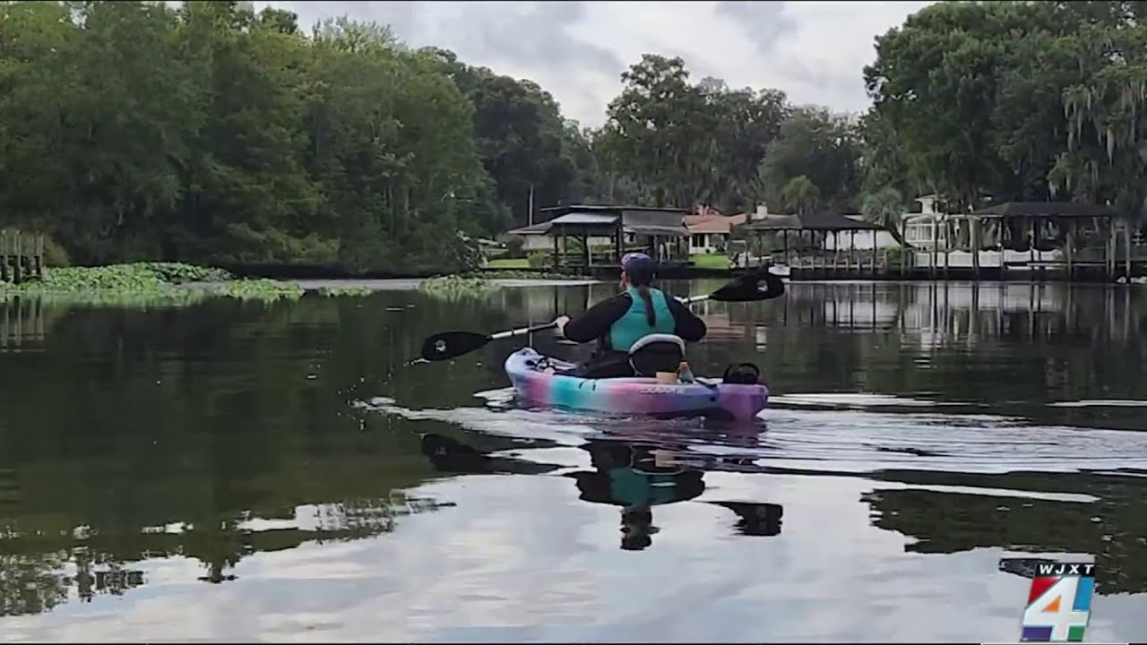 Positively JAX Kayak Cleanup on the Cedar River YouTube