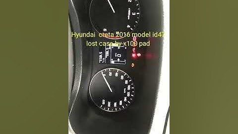 Hyundai creta key programing
