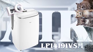 An air conditioner from LG with the model number LP1419IVSM