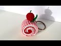 Crochet Cake Mini Cake Keychain DIY Handmade Gift Easy Crochet Cake Mini Cake Keychain DIY Handmade Gift Easy