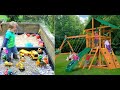 65 beautiful backyard playground design ideas for kids