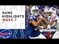 Bills vs. Colts Week 7 Highlights | NFL 2018