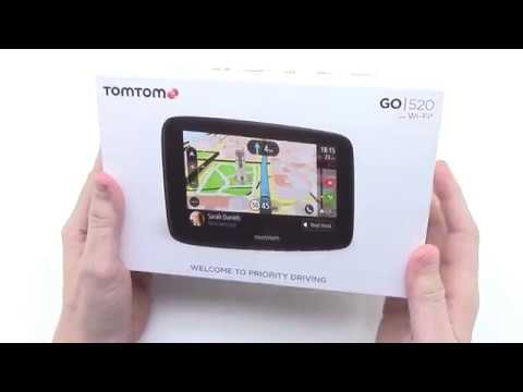 TomTom Go 520 LM WORLD Unboxing HD