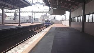 南海 天下茶屋駅 7100系(7121+7131編成)区急なんば行 停車