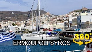 Ermoupoli SYROS in 360° VR - Insta360 X3