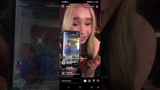 September 30,2023 lil tay is back! first instagram livestream in 5 years