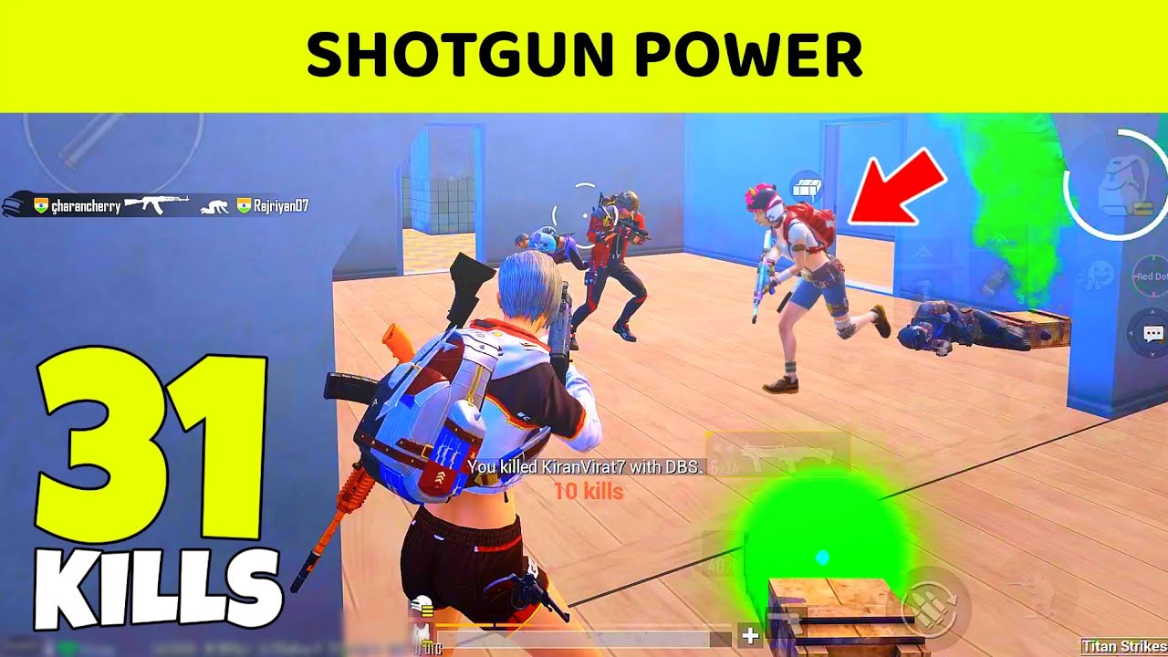 😮 SHOTGUN VS 31 CONQUEROR PLAYERS IN PUBG MOBILE - IND AKHIL