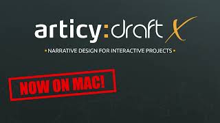 articy:draft X - Now on Mac!