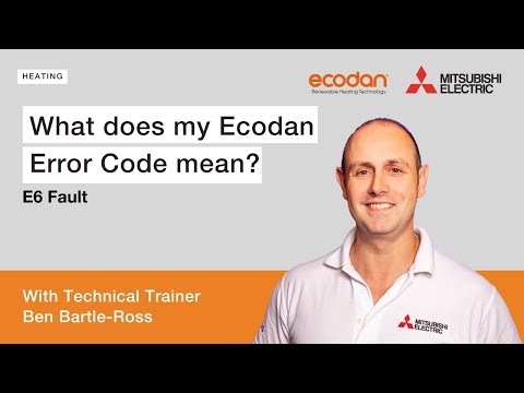 What does my Ecodan Error Code mean? - E6 Fault