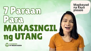 7 Ways para Makasingil ng Utang