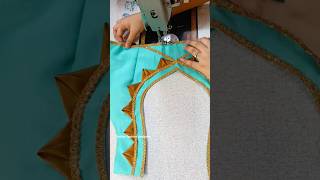 ✨ Latest model blouse back design cutting and stitching full tutorial | blouse ka design #shorts